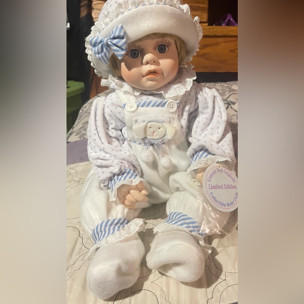 Emerald vinyl originals limited edition collectible baby doll